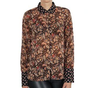 SCOTCH and SODA women's floral blouse medium